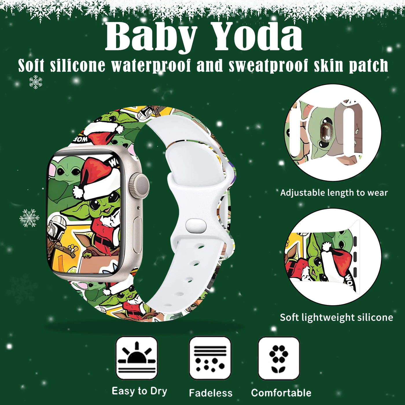 Yoda Christmas iWatch Strap