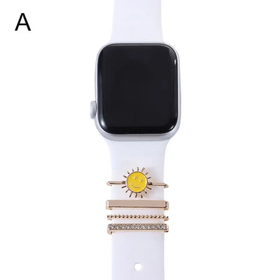 Diamond Decorative Rings iwatch Strap