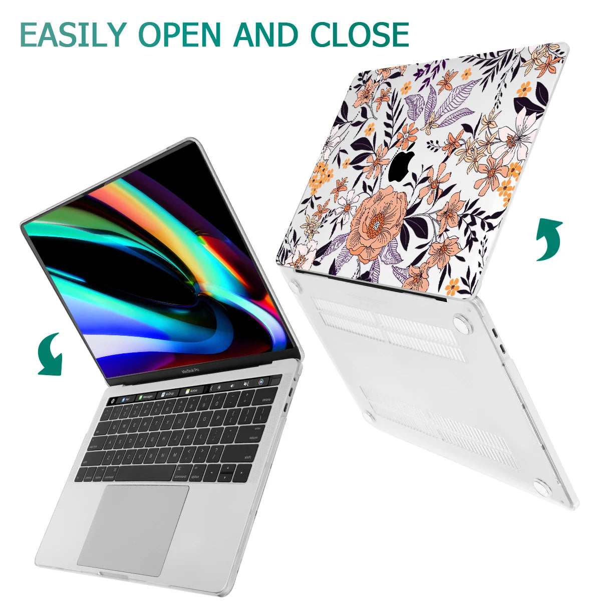 Blue Butterfly Crystal Case for MacBook