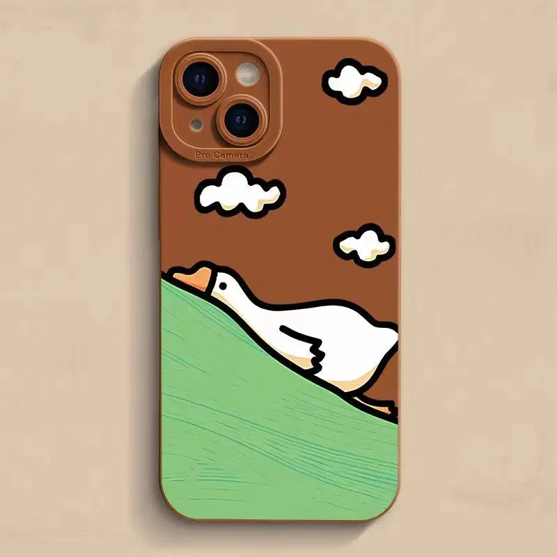 Duck Silicone iPhone Cover