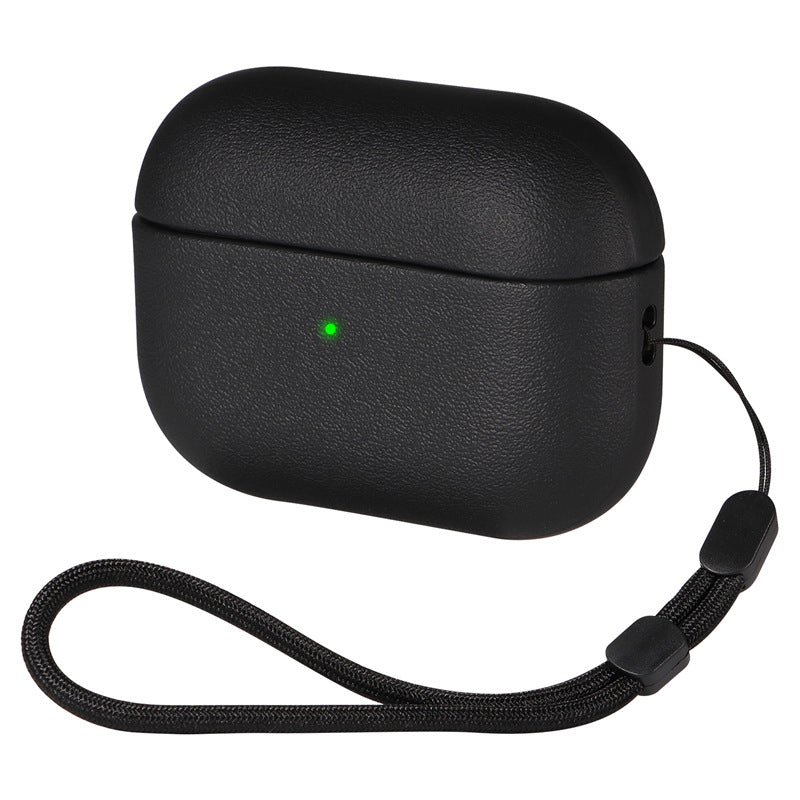Leather grain Case For AirpPods