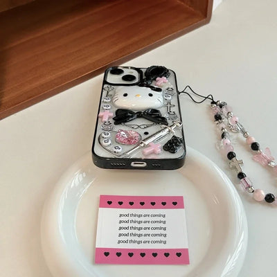 Kitty Transparent iPhone Case