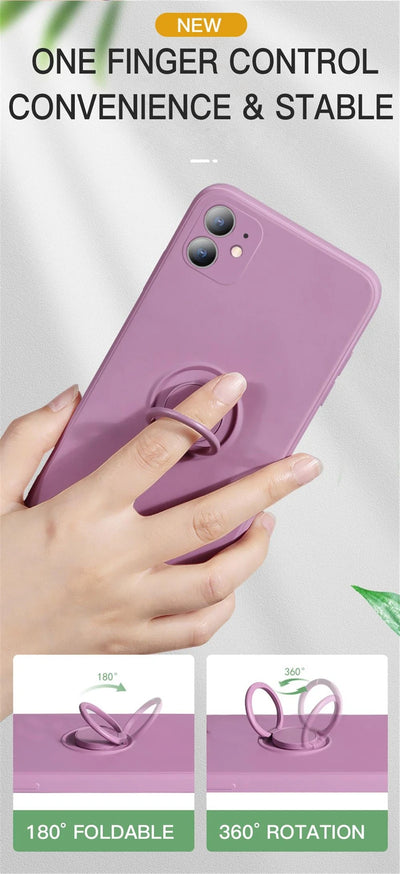 Ring Holder iPhone Cover