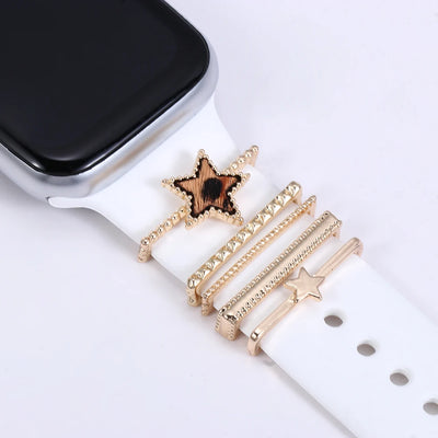 Diamond Decorative Rings iwatch Strap