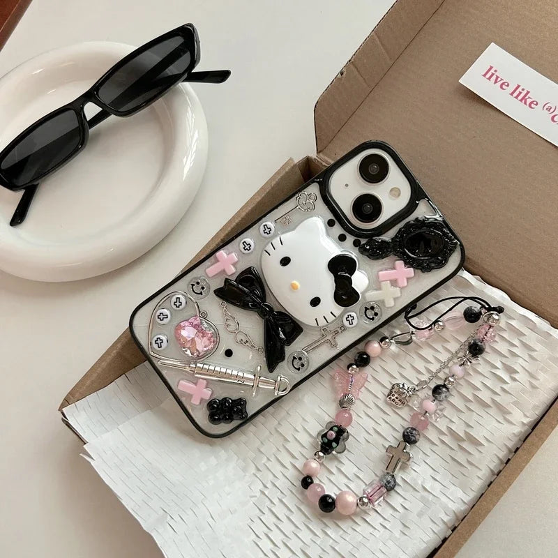 Kitty Transparent iPhone Case