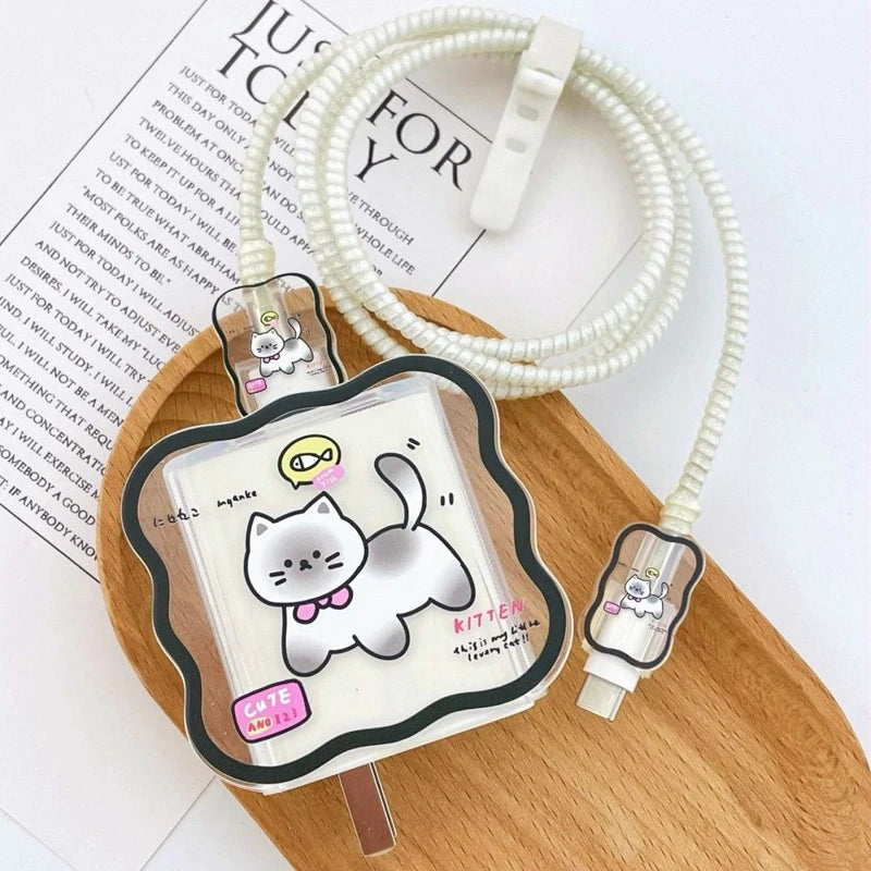 Cute Charger Protector Cover