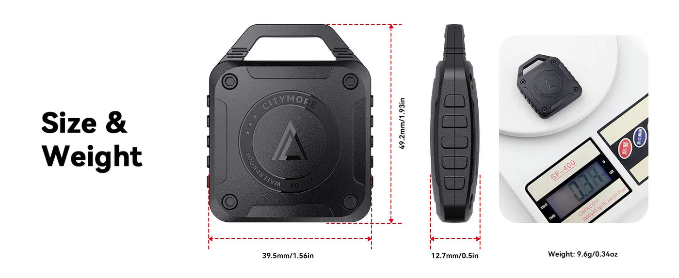 Waterproof AirTag Key-chain