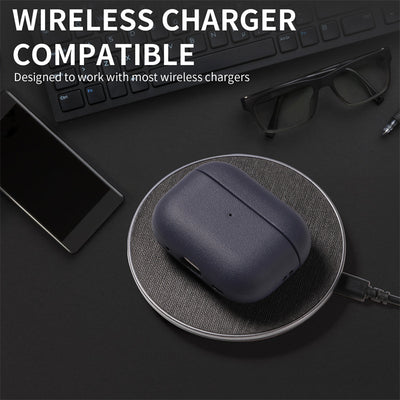 Leather grain Case For AirpPods