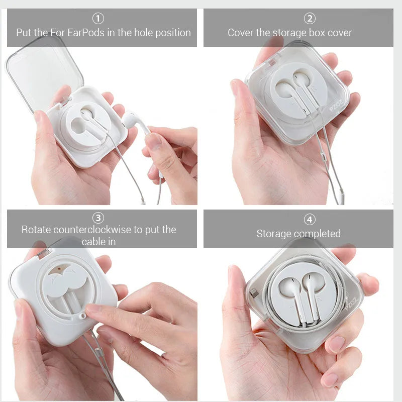 Earphones Storage Box