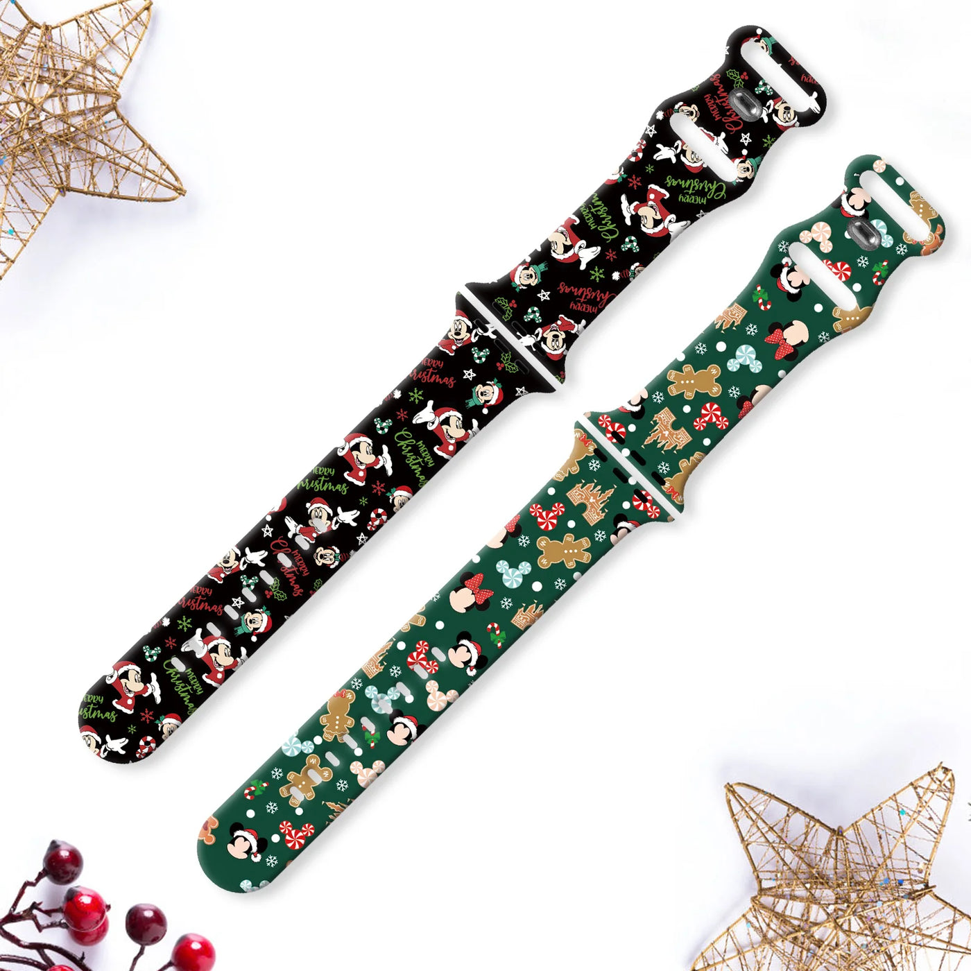 iWatch Christmas Mich Printed Strap