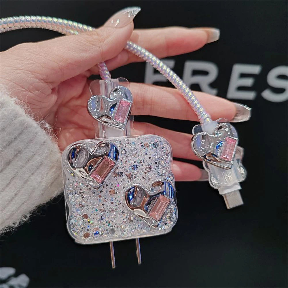 Shining Heart Charger Case