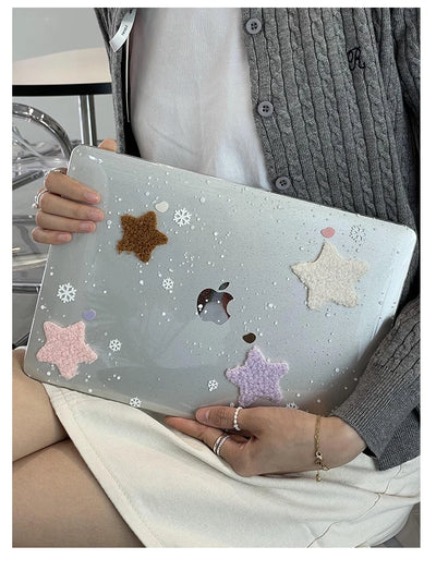 Macbook Air Bling Stars Cover
