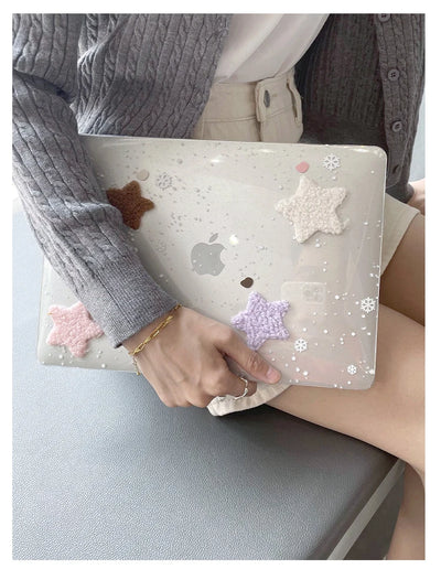 Macbook Air Bling Stars Cover