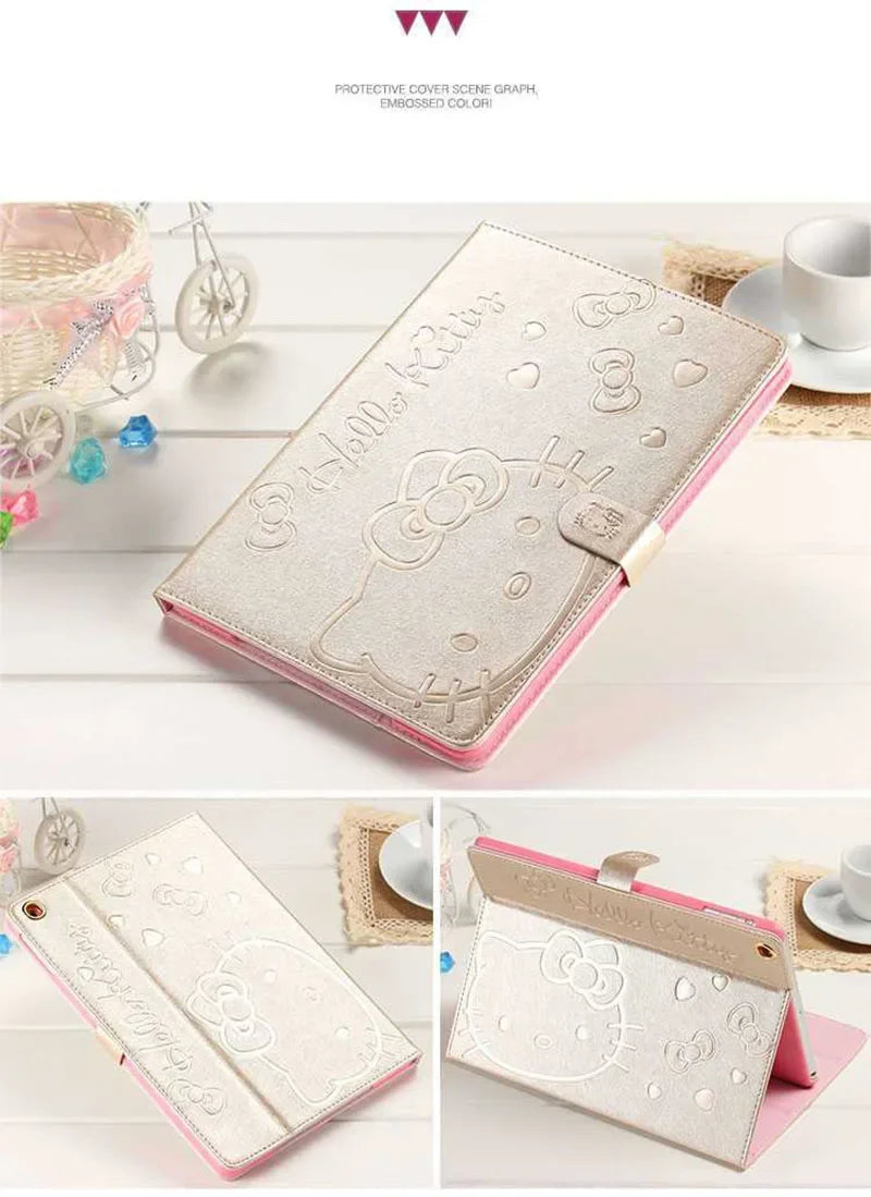 iPad Leather Kitty Cover