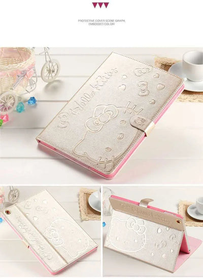 iPad Leather Kitty Cover