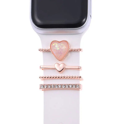 Diamond Decorative Rings iwatch Strap