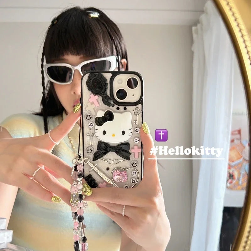 Kitty Transparent iPhone Case