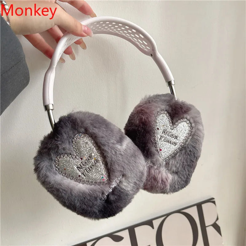 AirPods Max Cute Glitter Case