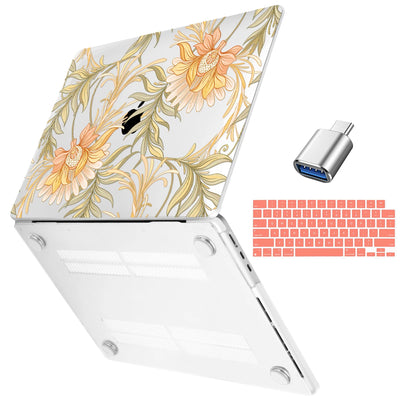 Blue Butterfly Crystal Case for MacBook