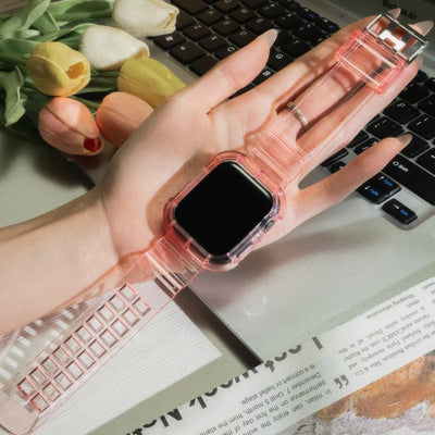 Transparent iWatch Band & Case