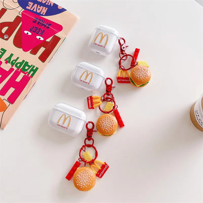 Cute Burger AirPods Cover