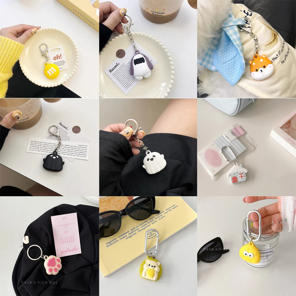 AirTag Cartoon Keychain