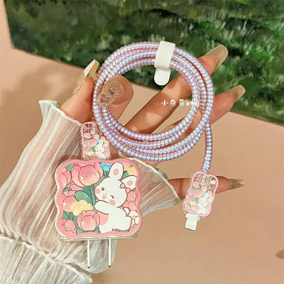 Cute Charger Protector Cover