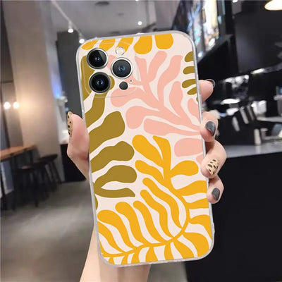Abstract Flower iPhone Case