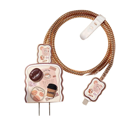Cute Coffee Charger Cover