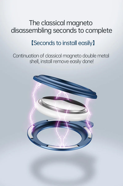 Metal Magnetic Airtag Holder