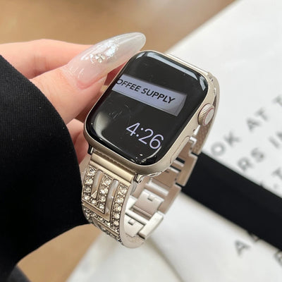 Luxury Diamond iWatch Bracelet