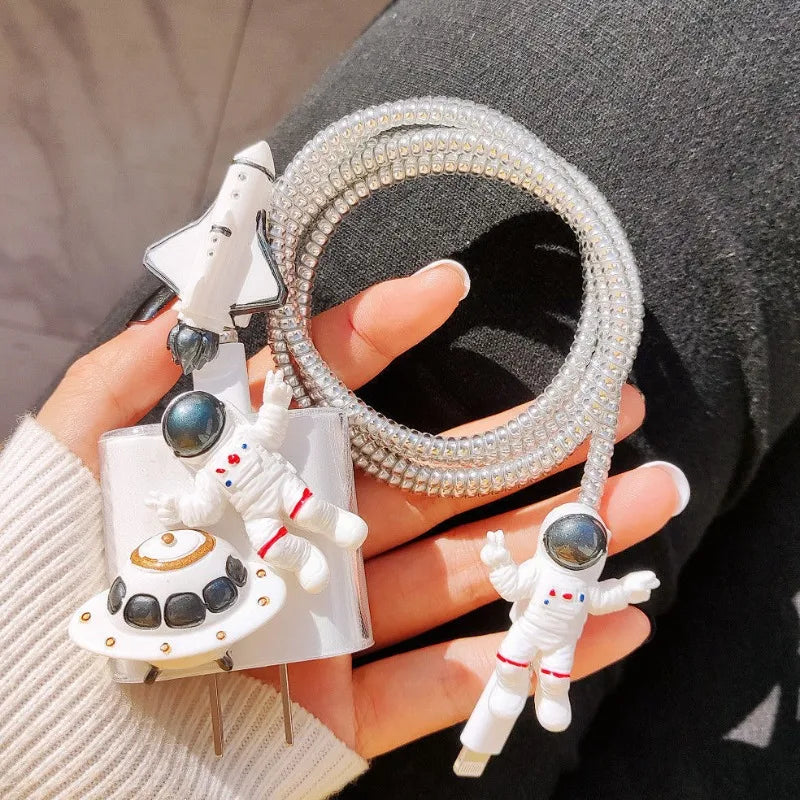 Astronaut Charger Cover