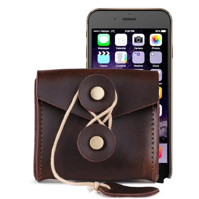 Mini Cow Leather Pouch