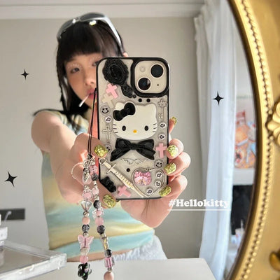 Kitty Transparent iPhone Case