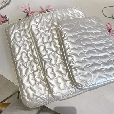 Hearts Pattern Macbook Air Bag