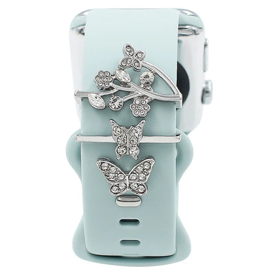 Diamond Decorative Rings iwatch Strap