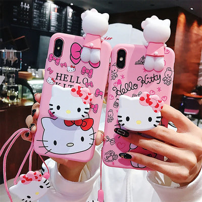 3D Kitty iPhone Case