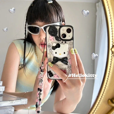 Kitty Transparent iPhone Case