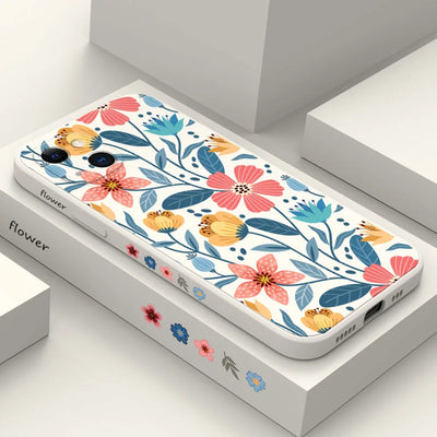 Flower Silicone iPhone Case