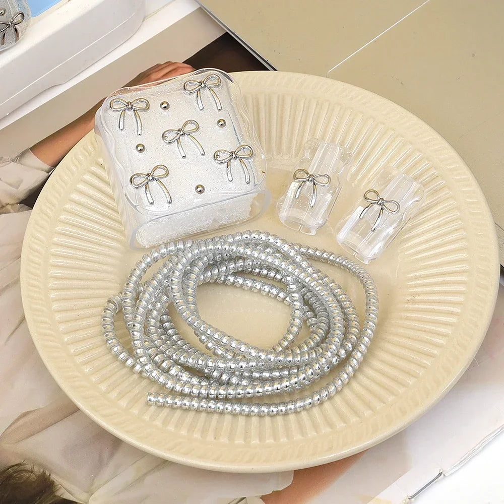 Bling Bowknot Charger Cover