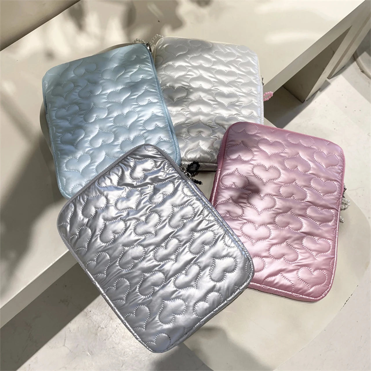 Hearts Pattern Macbook Air Bag