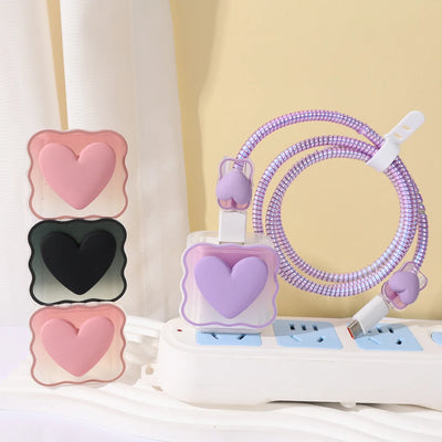 Heart Shaped Charger Cover