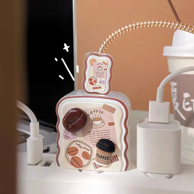 Cute Coffee Charger Cover