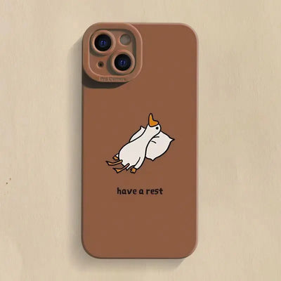 Duck Silicone iPhone Cover