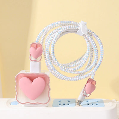 Heart Shaped Charger Cover