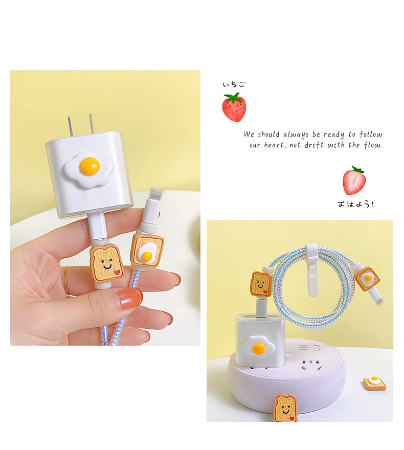 Egg Pattern Charger Case