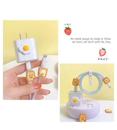 Egg Pattern Charger Case