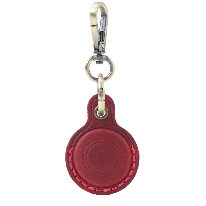 Airtag Leather KeyRing Case