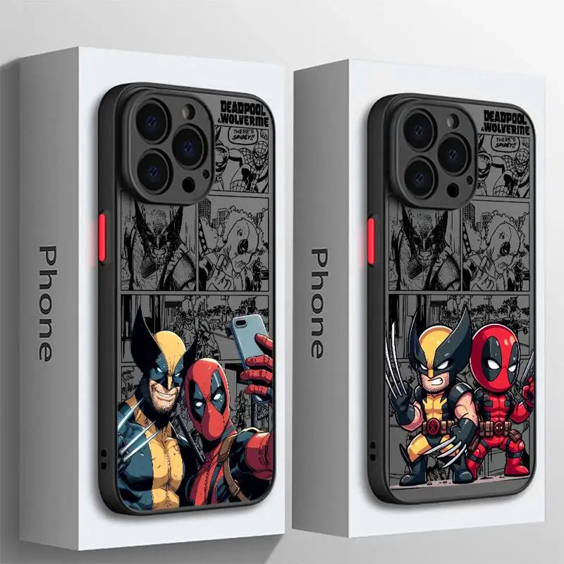 Deadpool And Wolverine iPhone Case