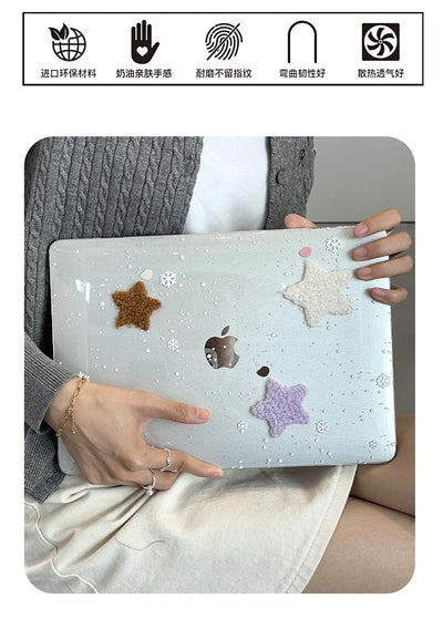 Macbook Air Bling Stars Cover